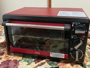 Microwave oven ★ Oven range ★ SIROCA Shiroka Crossline CROSSLINE Red Conviction Oven SCO-213 USED Beautiful goods