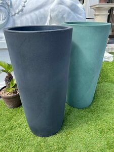 Italian Planter Kibo High φ40cm H80cm 13 equivalent to a resin pot flower bowl Large Marquioro [Special Sale]