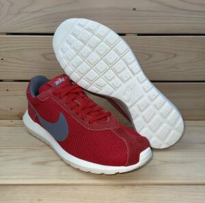 Nike 23cm Women's Loss Red Red Gray Tax Price 14300 yen Nike WMNS ROSHE LD-1000 Ladies Sneakers Natural Leather