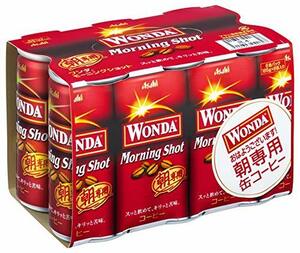 Asahi Beverage Wanda Morning Shot 185g 6 Packs