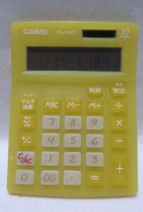 ★ Retro ☆ ZZZ ★ Rare item "[Shipping fee 370 yen] CASIO calculator MW-10et 10 digits about 14cm x 10cm"