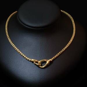 F3305 Pomerat Italy 750 Gold Necklace Weight 34.09g