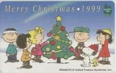 [Teleka] Snoopy Merry Christmas 1999 SNOOPY TOWN Snoopy Town PEANUTS 10k-SH0017 Unused / A rank