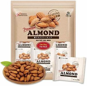 Unused item 8G added to 1kg of freshly roasted almonds! (28GX36 bags) Pouch type Individual packaging Conveniently imported bag with a chuck direct import