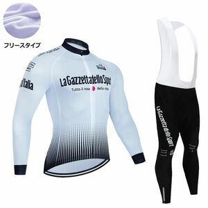 New long sleeve back brushed up and down set No97 m size Italian cycle jersey wear men's cycling MTB road bike bicycle fleece