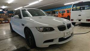 BMW E90M3 Sedan maintained beautiful vehicle inspection R6. NA V8 4000cc 7 -speed DCT 420 horsepower until May!