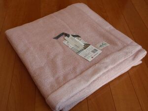Surprisingly 6 discounts! Cotton &amp; Wool ♪ Wool -blend Meya Olket Nishikawa Made in Japan ♪ Single size Price 16500 yen Pink system