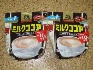 Morinaga Milk Core Cocoa Increased 264g x 2 bags Convenient dietary fiber / polyphenol
