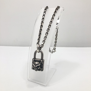 [Used] * Foreign chain company TRAVIS WALKER Poison Lock Pendant Total Length: Approximately 44cm 101g Travis Worker Silver 925 [240024416864]