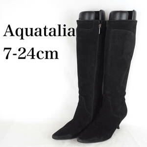 EB3749*Aquatalia*Aquatar*Lady Slong Boots*7-24cm*Black