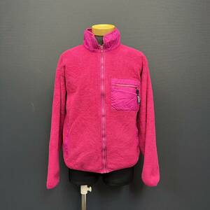 PATAGONIA FULL ZIP FLEECE JACKET Patagonia Full Zip Fleece Jacket SIZE 10 USA Pink Men Outer Kids Size