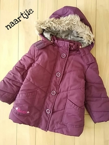 NAARTJIE/2T * 3WAY Fur with fur and down -style coat