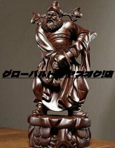 Explosive Selling ★ High Quality Zhong Feng Figurine Crafts Ornaments Wood Sculpture Ebony Zhen House