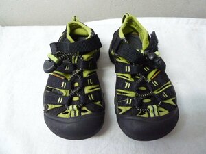 ◆KEEN Newport KID'S Shoes Sandals Green Size 17