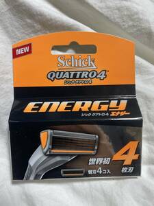 Popular Chic Quattro 4 Energy Replacement Blade 4 pieces 4 -piece blades Superior Men's Shaving Male Male Male F