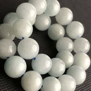 ◆ New ◆ Refreshing! Aquamarine bracelet ◆ about 8.5-9 mm ◆ about 21g ◆ Inner circumference 17.5㎝ ◆ from Brazil ◆ Natural Stone Power Stone March Birthstone Ariaishi Beryl