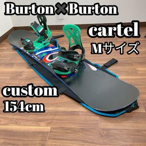 Burton Custom 154cmburton Cartel M size ♪ Burton Custom Curtain