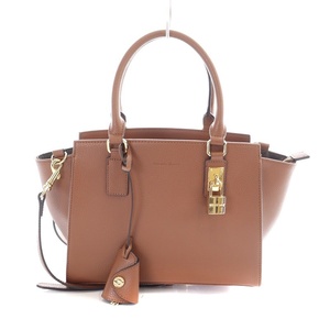 Samantha Thavasa SAMANTHA THAVASA 2WAY Shoulder Bag Handbag Leather Strap Tea Brown /YB Ladies