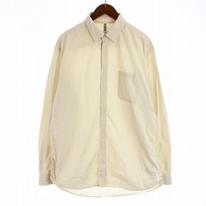Johnble JOHNBULL Packering Shirt Kasual Shirt Long Sleeve L Light Gray 13646 201-0491 /KU Men's