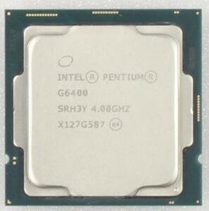 Intel Pentium GOLD G6400 SRH3Y 2C 4GHz 4MB 58W LGA1200