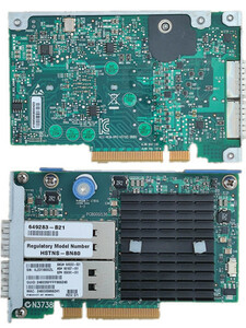 LAN Card HPE 649283-B21 INFINIBAND QDR/EN 10GB Dual Port 544FLR-QSFP Adapter