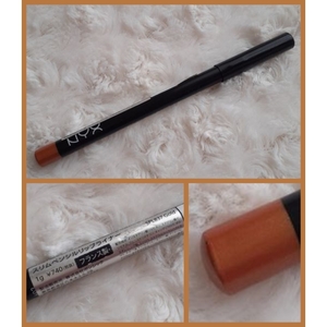 New ■ NYX Professional Makeup Slim Pencil Lip Liner List price 740 yen ◆ Rare 837 GOLD