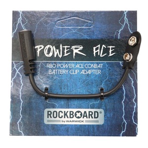 Rockboard Converter 9v Battery Clip to 2.1 x 5.5 mm Barrel Socket Battery Snap Converter