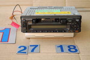 KL-535-1 ☆ Kenwood KENWOOD RX-240 Cassette Recever Cassette Receiver