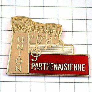 Pin Badge / Castle and Tonnuki Music Music ◆ French Limited Pins ◆ Rare vintage pin batch