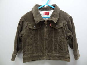 Nationwide Free Shipping Levi's Levi's RED TAB Children's Clothing Kids Baby Boy Beautiful Brown Corduroy Freque G Jantipai Outter 90