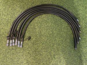 Used diving Dry suit hoses 6 bottles Sold about 84cm