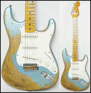 ★ Fender Custom SHOP ★ 2022 Limited Edition Red Hot Stratocaster Super Heavy Relic SUPER FADED FADED AGED LAKE PLACID BLUE