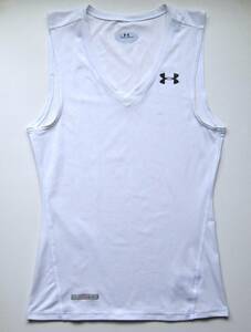 ◆ Beauty ◆ UNDER ARMOUR Under Armor Sleeve Tank Top [L size] [White]