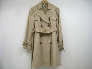 Ingni Ing Net Trench coat with belt beige size M