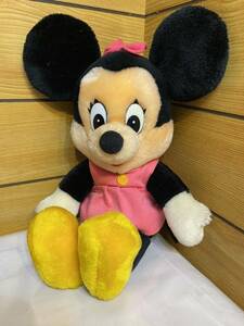 rare! Beauty products! Tokyo San and Star Mickey Mouse Plush Retro Disneyland Opened at the time of Disney