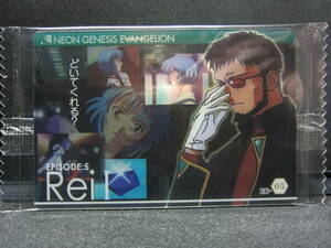Neon Genesis Evangelion Wafer Chap.6 Placard ◎EC-05.ReiI.◎BANDAI2008