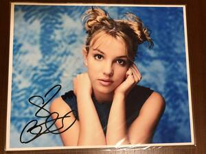★ Britney Spears Signed Photo Certificate with COA 21