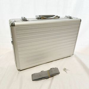Aluminum case with key 41×26×10cm Hard case Attache case [65