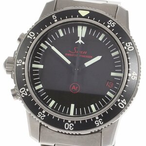 ★ With warranty [SINN] Gin chronograph date 503.EZM1 Automatic winding men's _721974