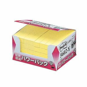[New] (Summary) Sumitomo Threem Post-It (R) Power Pack Series 40 pieces 12.5 x 75mm 5602-Y Yellow 40 pieces [