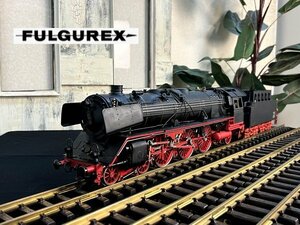 Ψ Rare item [Fulgurex / Fruglex BR01 173 East German 01 type steam locomotive railway model G gauge Rail with G gauge rail] N11134