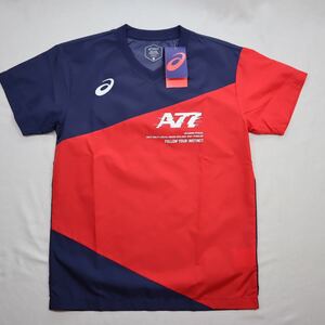[New] ASICS (ASICS) A77 Short Sleeve Piste Shirt 2031C127 Volleyball Wear Pistes Shirt Tops Uni S