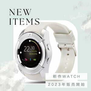 Digital Watch Popular New Release Smart Watch White Bluetooth Topics