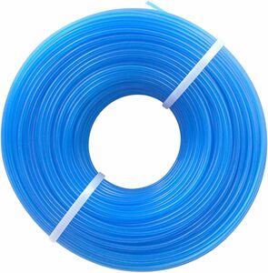 Akuole 100m mowing nylon cord mowing mower mowing mowing mowing string trimmer 1.6mm diameter blue