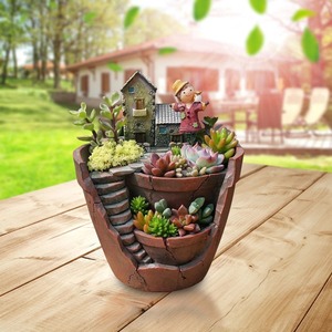 CHQ650#Creative Fashionable succulent plant pot gardening flower pot succulent plant plant plant