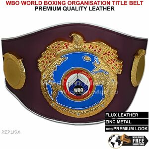 High quality WBO WORLD BOXING Boxing Champion Belt Replica 3 including overseas shipping