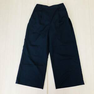 K2567 LOWRYS FARM Lawries Farm Wide Pants Waist Waist Lining Pocket F Navy Ladies Basic Style
