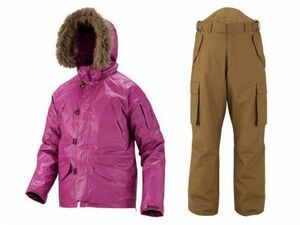 Fishing Suit Men's Makatsu Jacket Pants Pants Pants Pants Pants Pants Pants Pants-resistant Suit Light Field Suit GM-3269 Purple LL