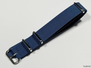 Rug width: 20mm ribbean high quality NATO strap color: Blue Watch Belt Nylon Band Fabric Rib