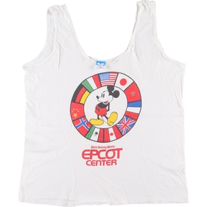 Annex 80's DISNEY MICKEY MOUSE Mickey Mouse Character Tank Top USA Men L Vintage /EAA328820
